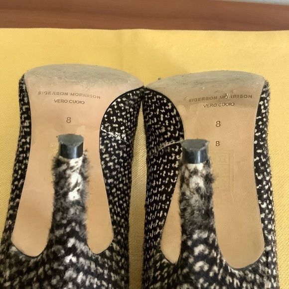 Sigerson Morrison Sanny Pony Heels Sz-8 - Picture 11 of 13